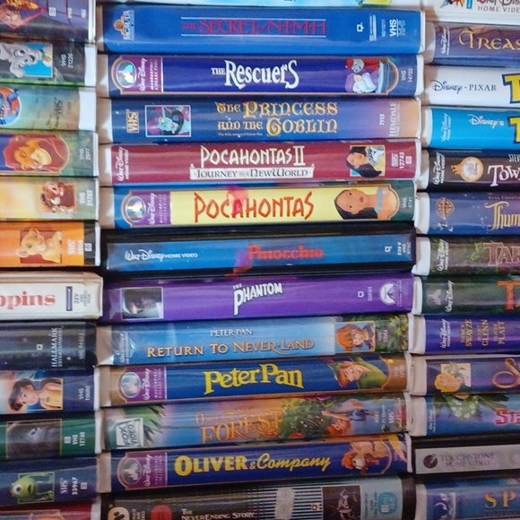 VHS tapes. Black Diamond, Original Release, Masterpiece Collection Disney & more - Picture 4 of 4